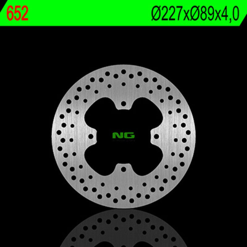 Disque de frein NG BRAKES rond fixe - ref 652