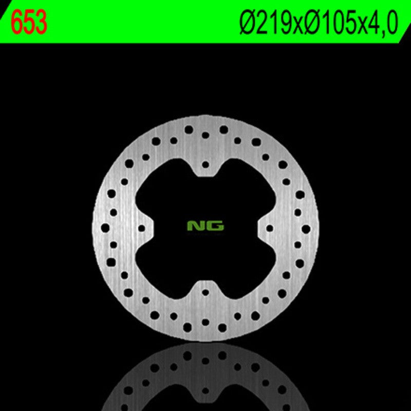 Disque de frein NG BRAKES rond fixe - ref 653