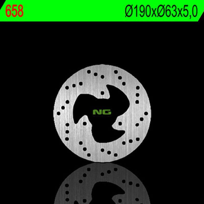 Disque de frein NG BRAKES rond fixe - ref 658