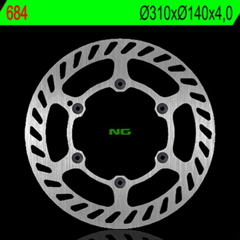 Disque de frein NG BRAKES rond fixe - ref 684