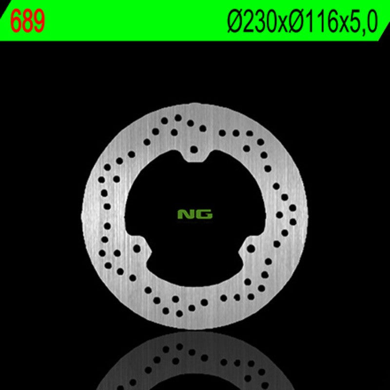 Disque de frein NG BRAKES rond fixe - ref 689