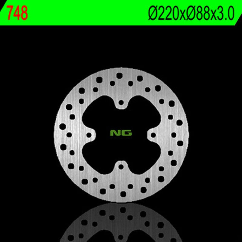 Disque de frein NG BRAKES rond fixe - ref 748