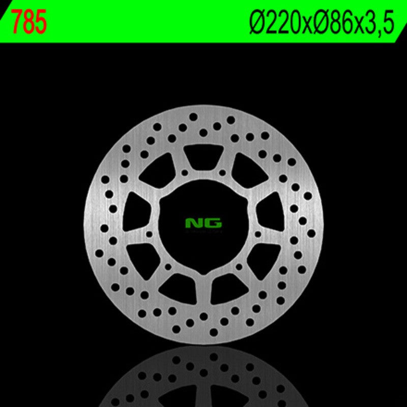 Disque de frein NG BRAKES rond fixe - ref 785