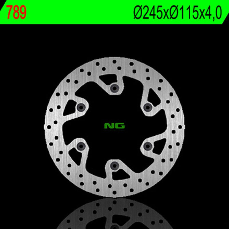 Disque de frein NG BRAKES rond fixe - ref 789