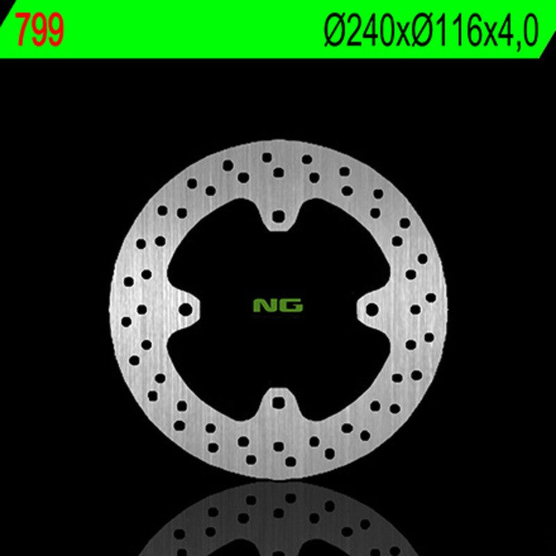 Disque de frein NG BRAKES rond fixe - ref 799