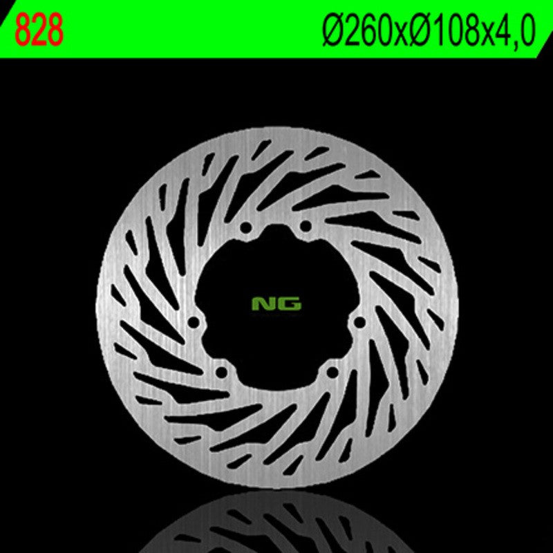 Disque de frein NG BRAKES rond fixe - ref 828