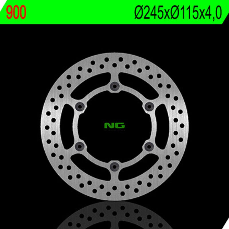 Disque de frein NG BRAKES rond fixe - ref 900