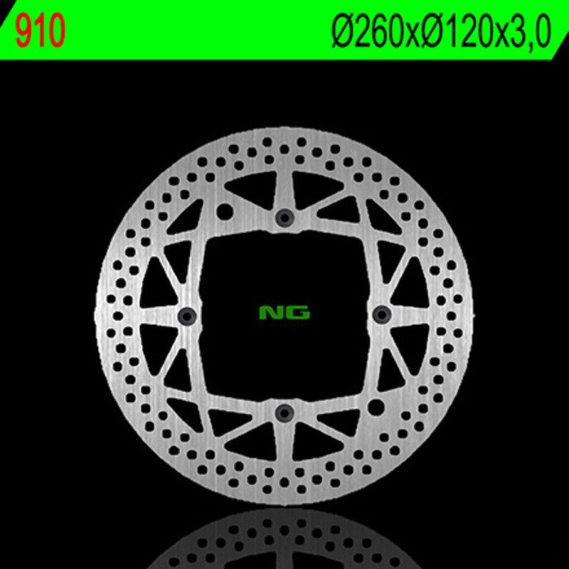 Disque de frein NG BRAKES rond fixe - ref 910