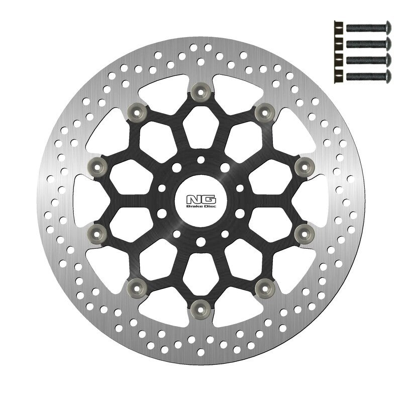 Disque de frein NG BRAKES rond flottant - ref 1837G