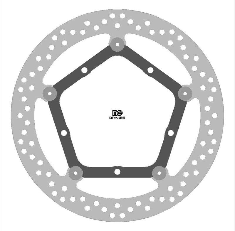 Disque de frein NG BRAKES rond flottant - ref 2194