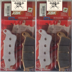 2 jeux de plaquettes Carbone Lorraine type 2602 XBK5