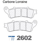 Plaquettes de frein Carbone Lorraine type 2602
