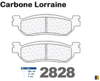 Carbone Lorraine Rear Brake Pads - Yamaha YZF-R1 2002-2003