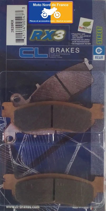Carbone Lorraine Rear Brake Pads - Yamaha YZF-R1 2002-2003