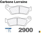 Plaquettes Carbone Lorraine de frein arrière - BMW HP2 1200 Megamoto 2007-2010