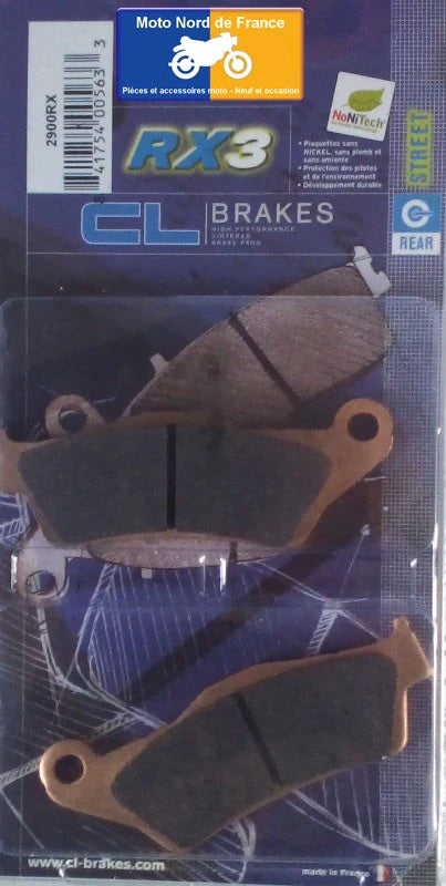 Plaquettes Carbone Lorraine de frein arrière - BMW HP2 1200 Megamoto 2007-2010
