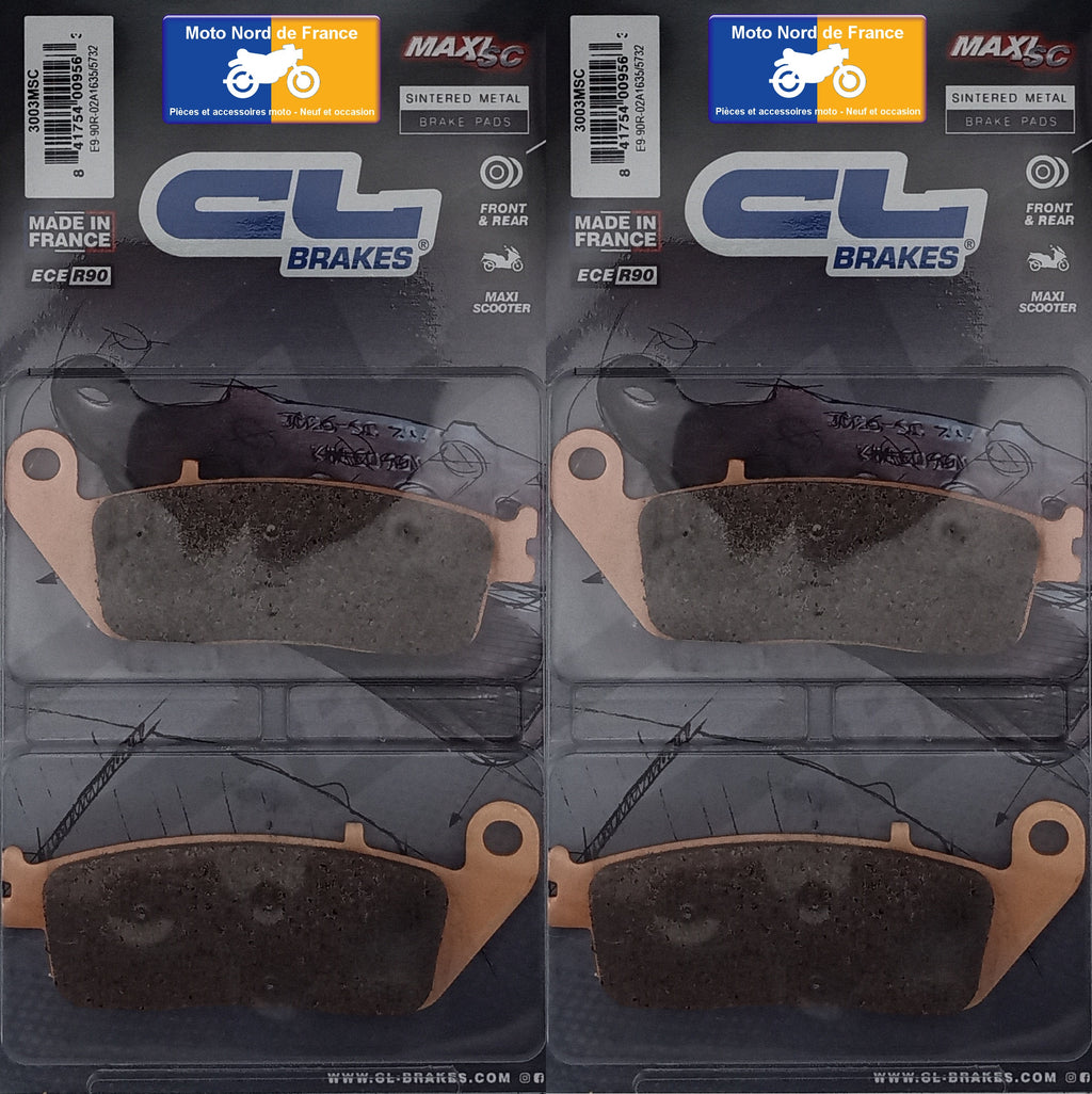 Carbone Lorraine front brake pads for BMW C 600 Sport 2012-2016