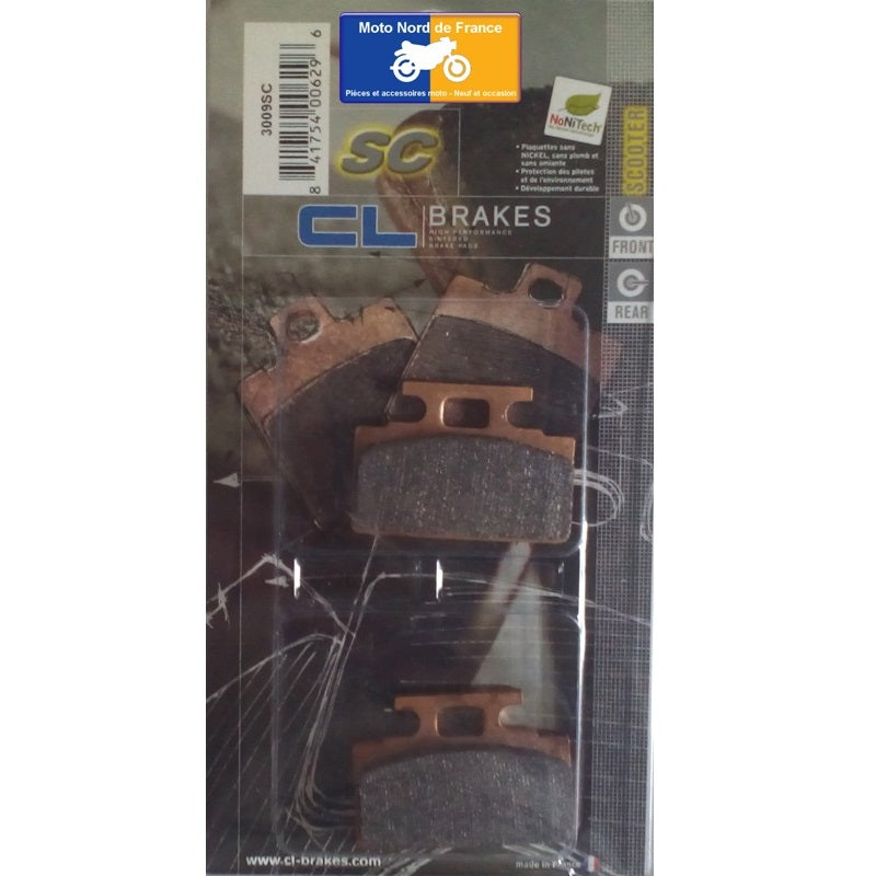 Plaquettes de frein Carbone Lorraine type 3009 SC