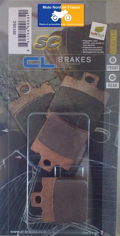 Plaquettes Carbone Lorraine de frein avant - Honda 50 Sky Classic 2000+