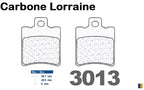 Plaquettes Carbone Lorraine de frein arrière - Piaggio 125 Typhoon Catalysé 2002+