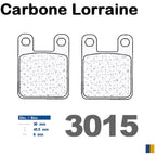 Plaquettes Carbone Lorraine de frein arrière - Beta 125 / 150 Eikon 1999-2003