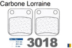 Plaquettes Carbone Lorraine de frein avant - Honda SC 50 1-ZX 1992-1995