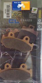 Plaquettes Carbone Lorraine de frein avant - Italjet 50 Rollercraft 2008+