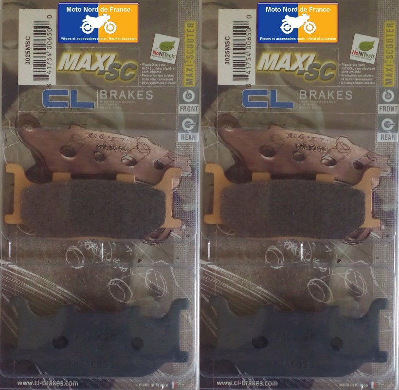 Carbon Lorraine front brake pads - Yamaha XP 500 T-Max (S/T/V) 2004-2007