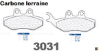Plaquettes de frein Carbone Lorraine type 3031 SC