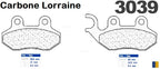 Plaquettes Carbone Lorraine de frein avant - Sym 110 Star 2003+