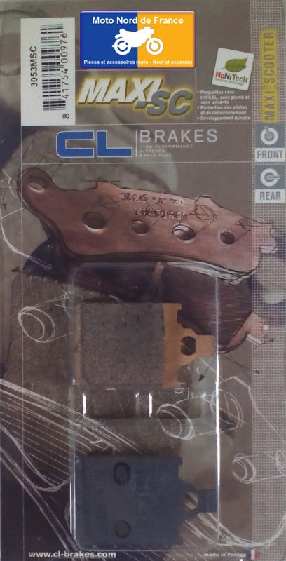 Plaquettes de frein Carbone Lorraine type 3053 MSC