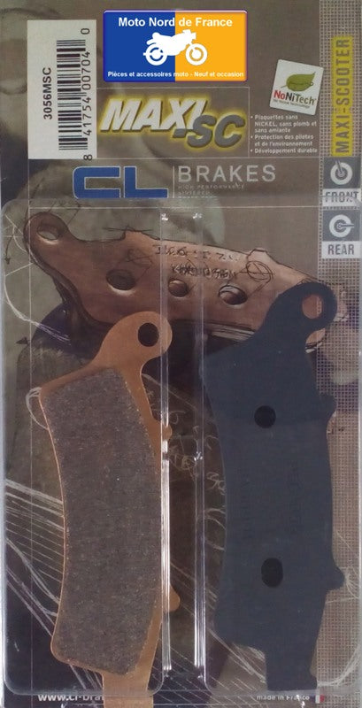 Plaquettes de frein Carbone Lorraine type 3056 MSC