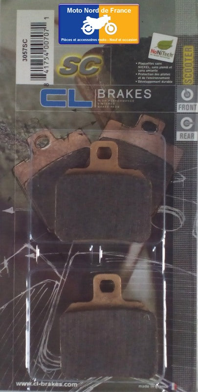 Plaquettes Carbone Lorraine de frein avant - CPI 50 GTR 2003-2007