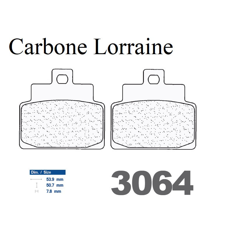 Plaquettes Carbone Lorraine de frein avant - Aprilia 150 SR 2000+