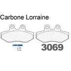 Plaquettes Carbone Lorraine de frein avant - MBK 125 Flame X 2004-2012