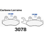 Plaquettes Carbone Lorraine de frein avant - Keeway 100 / 110 Partner 2006+
