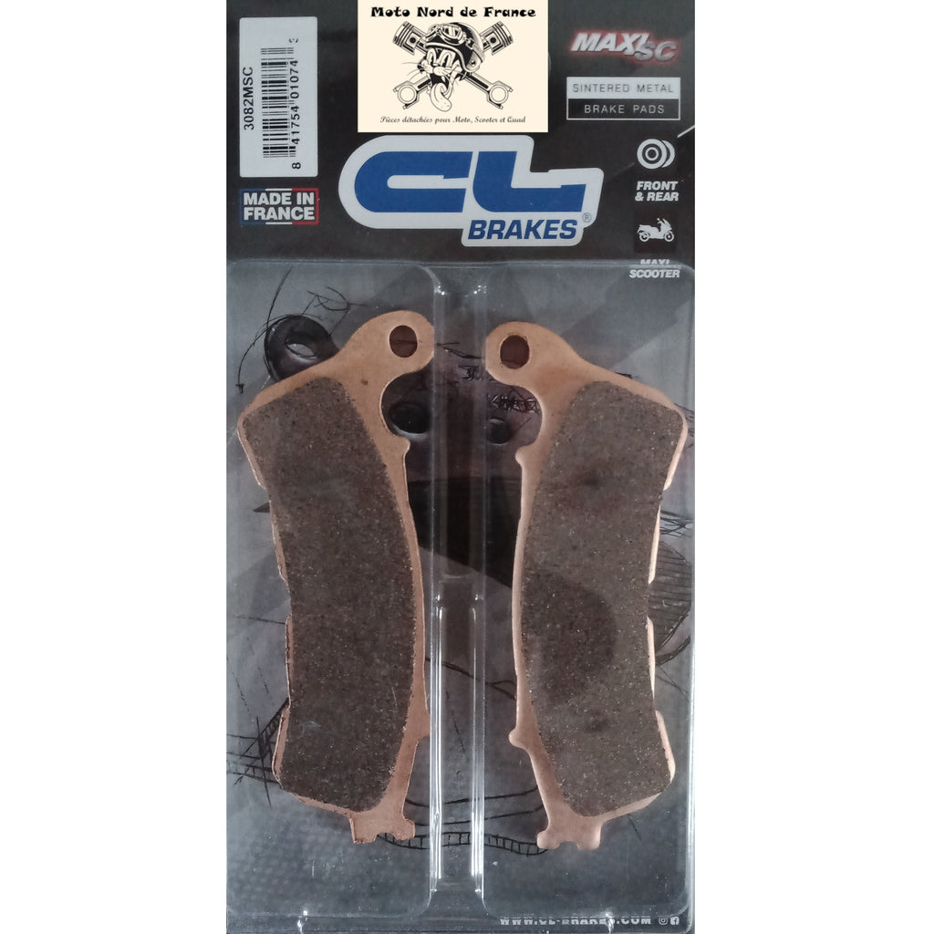 Plaquettes Carbone Lorraine de frein avant - Honda NC 700 Integra 2012-2013