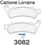 Plaquettes Carbone Lorraine de frein avant - Honda NC 700 Integra 2012-2013