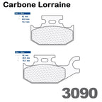 Plaquettes Carbone Lorraine de frein arrière - Suzuki UH 125 / 200 Burgman 2007-2019