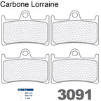 Plaquettes Carbone Lorraine de frein avant - Yamaha XP 500 T-Max 2008-2012