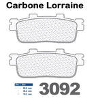Plaquettes Carbone Lorraine de frein avant - Sym GTS 125 Joymax 2006-2009