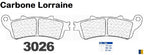 Plaquettes de frein Carbone Lorraine type 3026 MSC