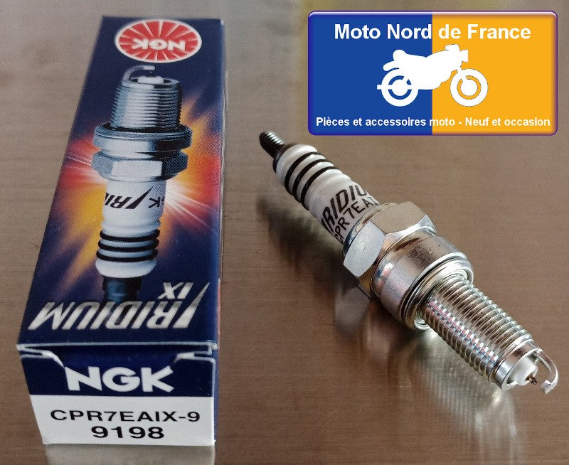 Bougie d'allumage NGK iridium type CPR7EAIX-9 (9198)