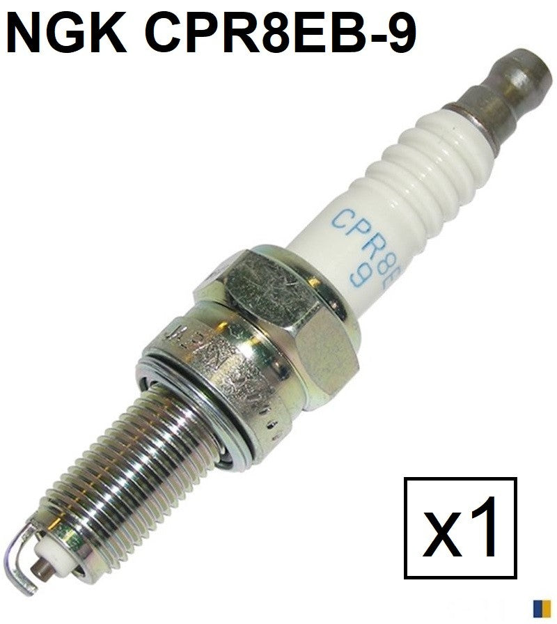 Bougie d'allumage NGK type CPR8EB-9 (6607)