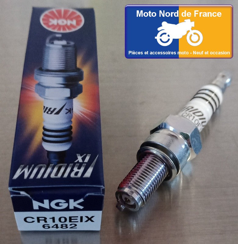 Bougie d'allumage NGK iridium type CR10EIX (6482)