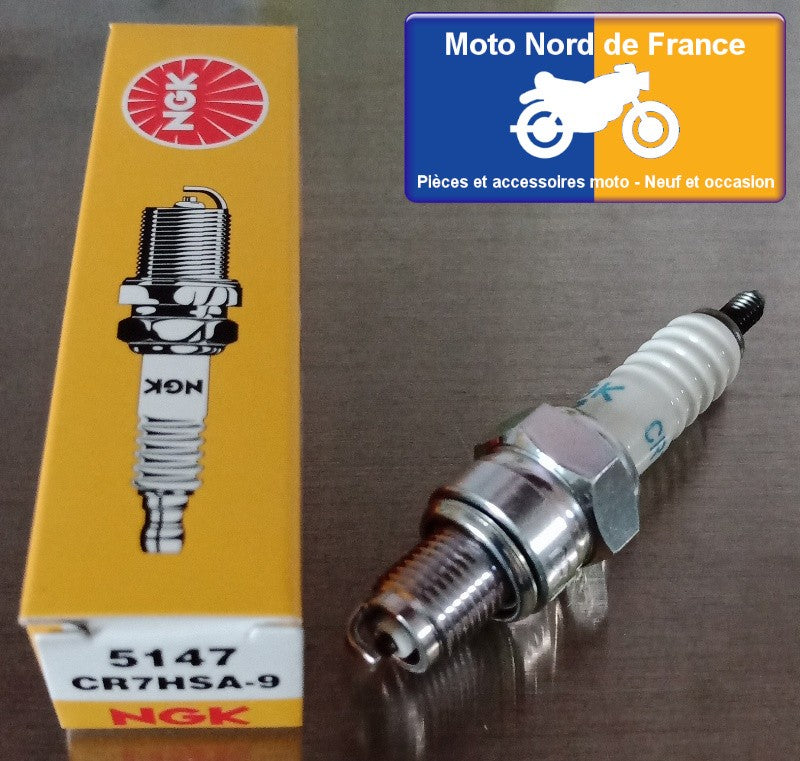 Bougie d'allumage NGK type CR7HSA-9 (5147)