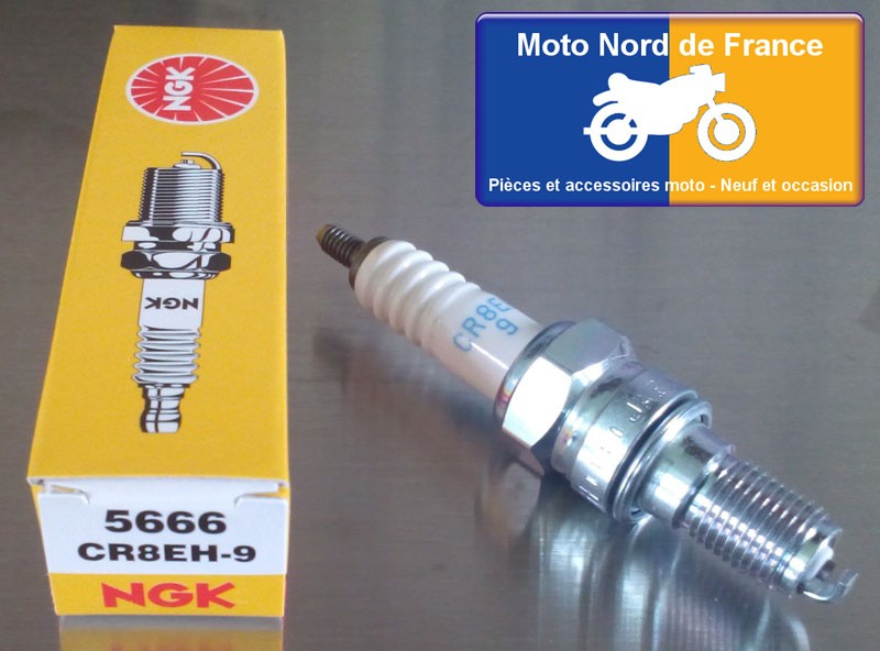 Bougie d'allumage NGK type CR8EH-9 (5666)