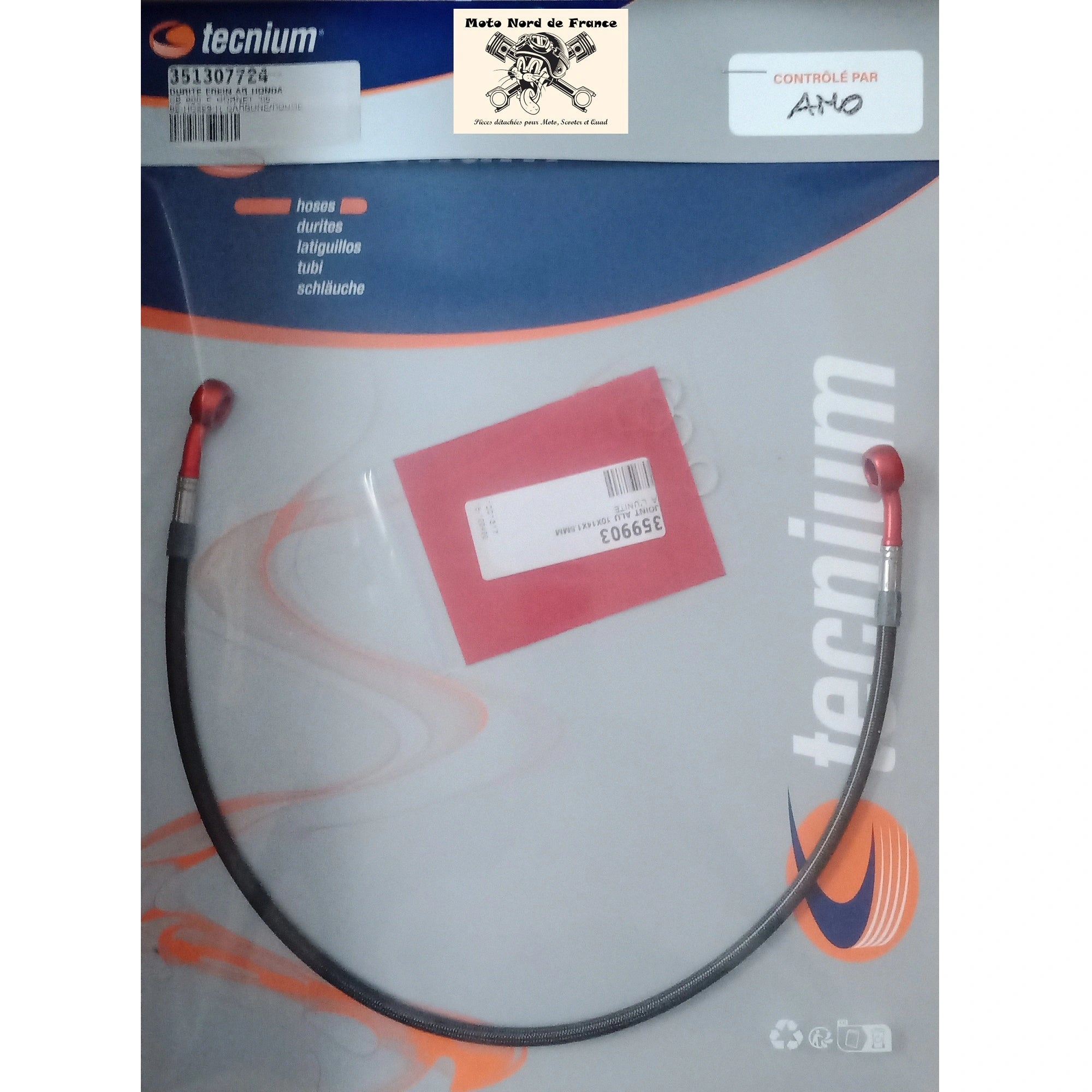 Durite aviation de frein arrière pour Honda CB 600 F Hornet 2005-2006