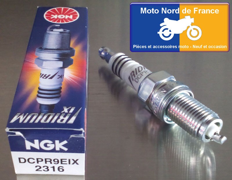 Bougie d'allumage NGK iridium type DCPR9EIX (2316)