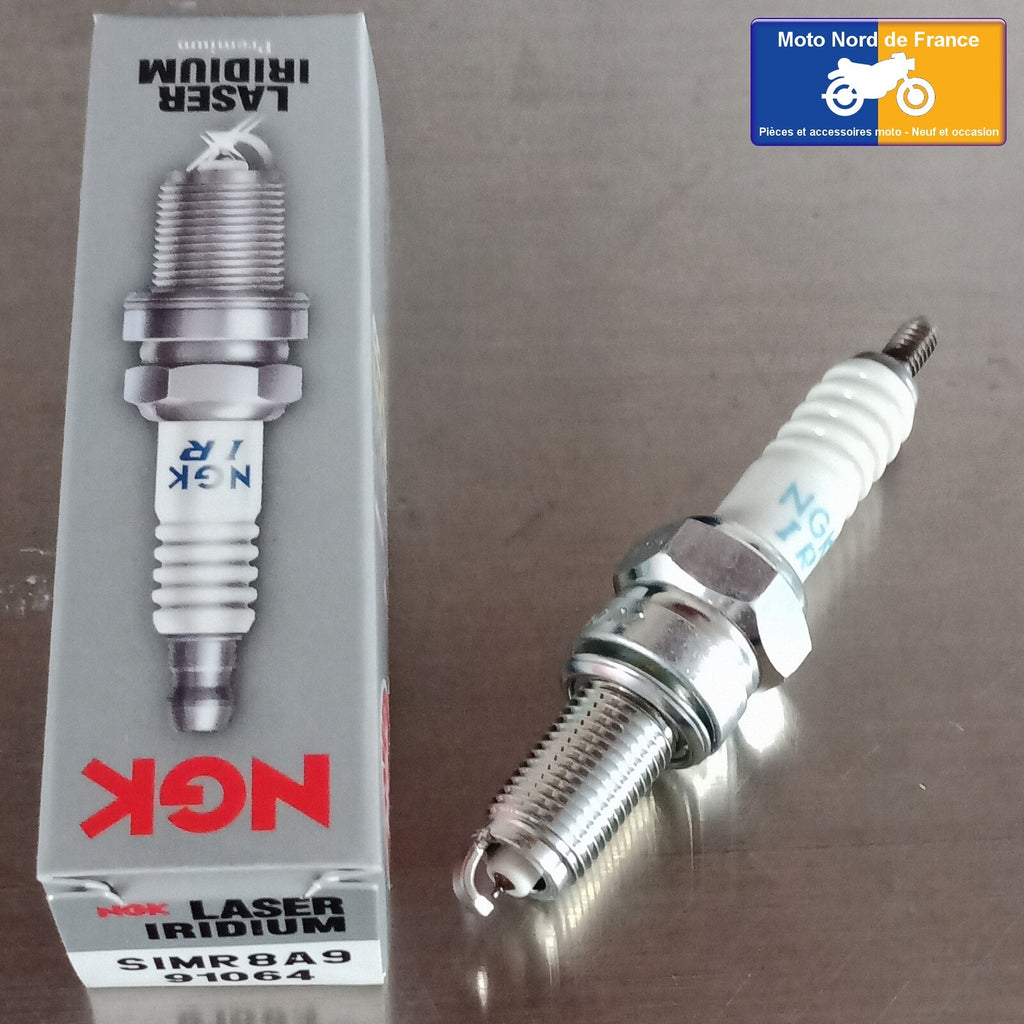 Bougie d'allumage NGK iridium type SIMR8A9 (91064)